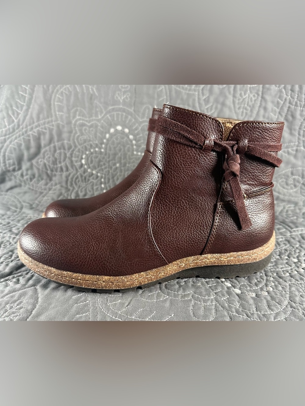 BOC Women’s Dark Brown Addi Ankle Booties NWT Size 6